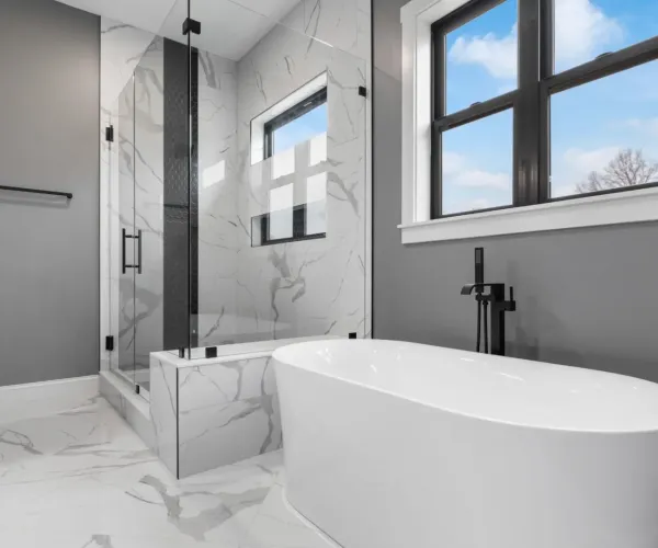 Residential bathroom remodel project in Plainview NY
