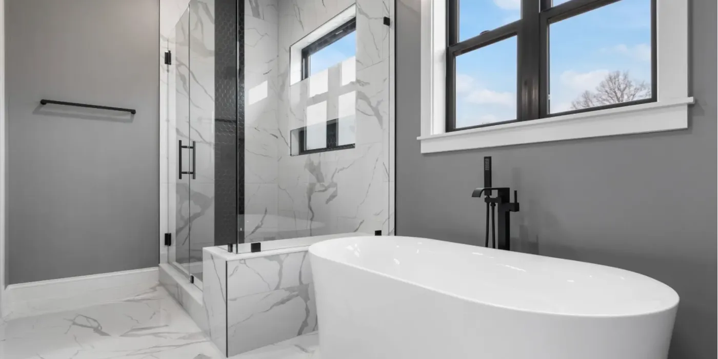Residential bathroom remodel project in Plainview NY