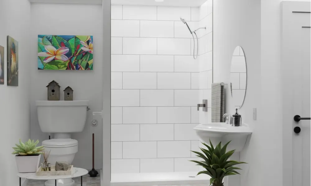 Modern bathroom